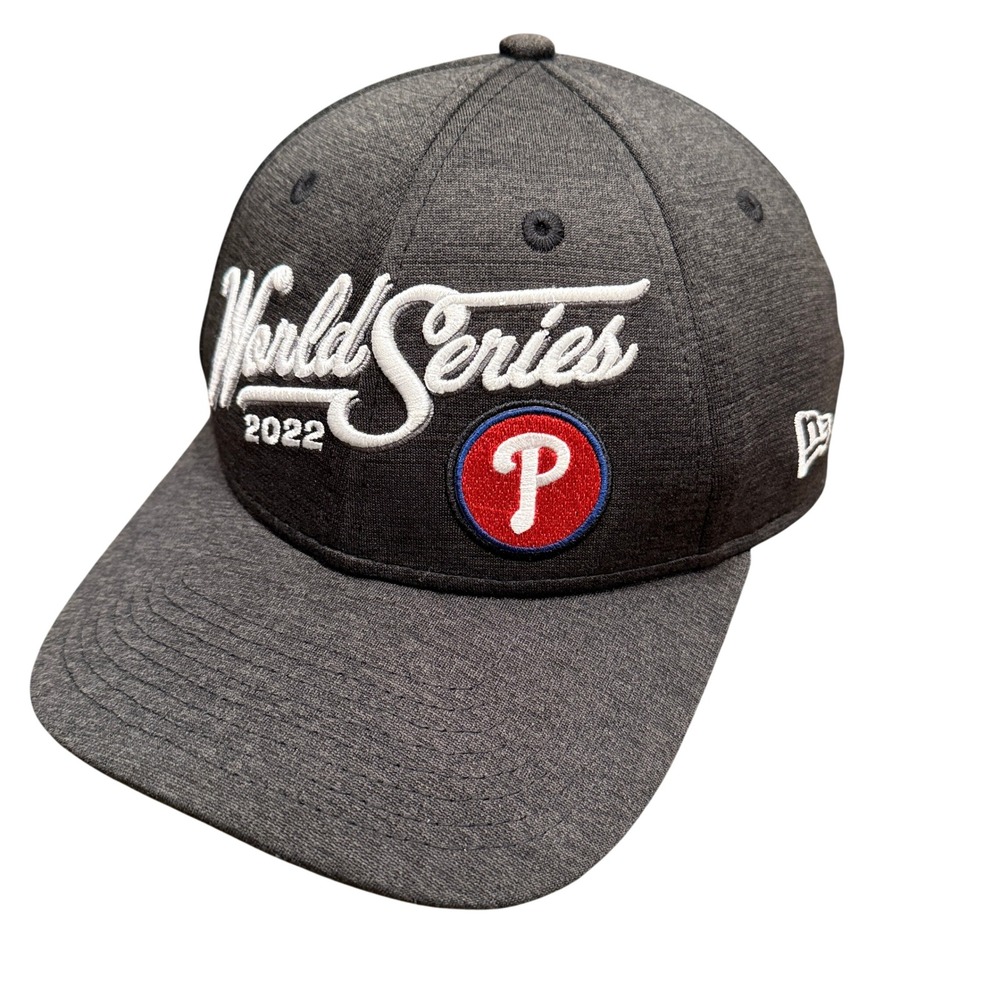 Philadelphia Phillies World Series 2022 New Era 9Forty Hat Cap Snapback Gray‎